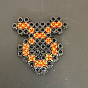 Taurus zodiac sign Perler bead magnet